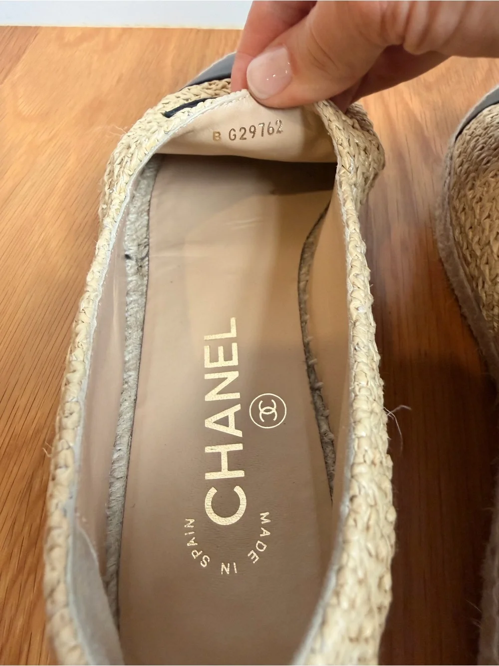CHANEL 2022 Interlocking CC Logo Espadrilles